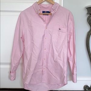 Pink Vineyard Vines Dress Shirt